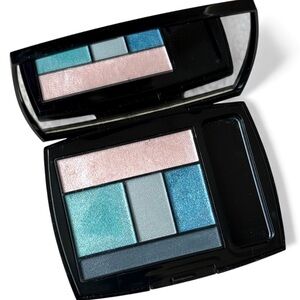 LANCOME 400 Teal Fury 5 Eyeshadow/Liner Palette Full Size Shadow RARE!! Blue